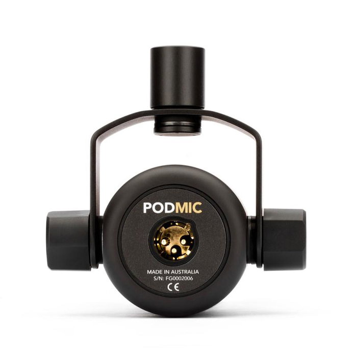 RØDE Microphone PodMic XLR Noir (400400055) - Micro à condensateur studio