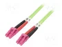 DIGITUS Patch cord en fibre optique OM5 LC/UPC 3m vert