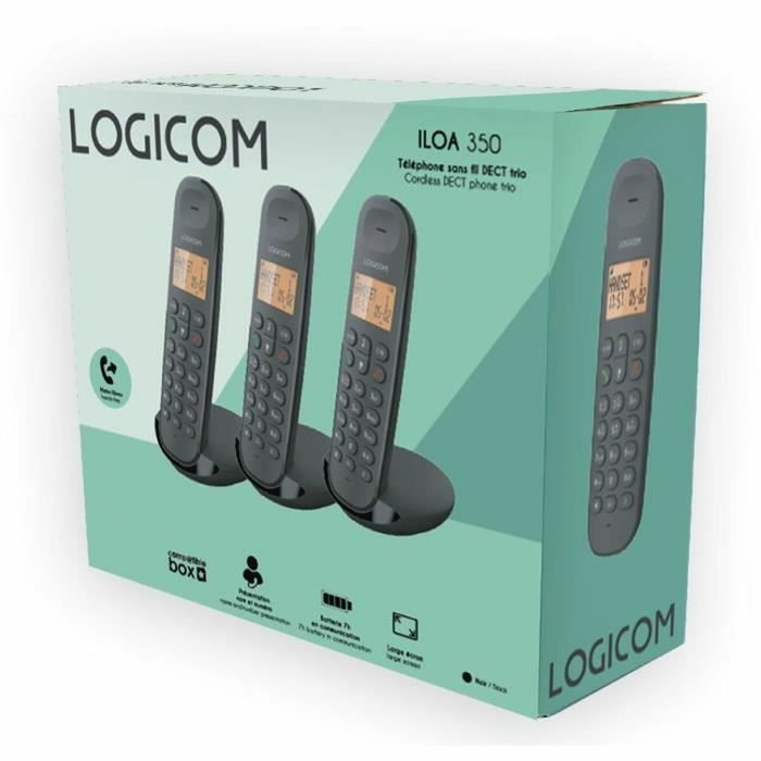 Logicom ILOA 350 TRIO Noir