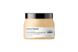 L'Oréal Professionnel Série Expert Absolut Repair Masque Crème Protéine + Quinoa Doré 500 ml - Resurfaçage Instantané pour Cheveux
