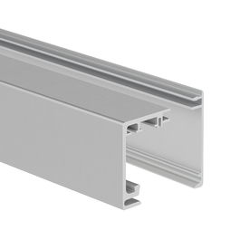 KLEIN Guía Sk Glass 80 en Aluminium Noir/Argent, 3m