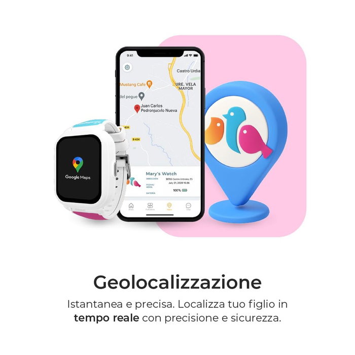 Montre intelligente SaveFamily 40 mm