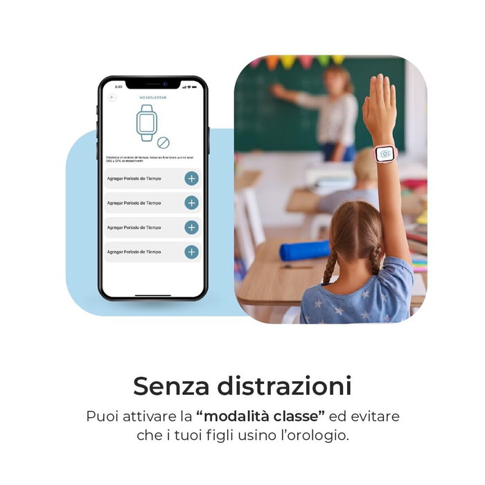 Montre intelligente SaveFamily 40 mm