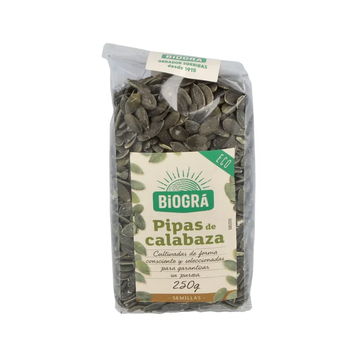 BIOGRA Graines de courge bio 250g BIOGRA Graines de courge bio 250g