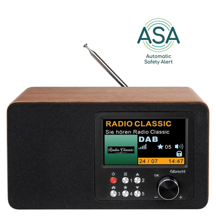 Albrecht DR 863 Digitalradio DAB+/FM