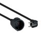 Nanocable Câble Alimentation Schuko 5 M Mâle-Femme Rallonge Noir 4000W 16A 250V