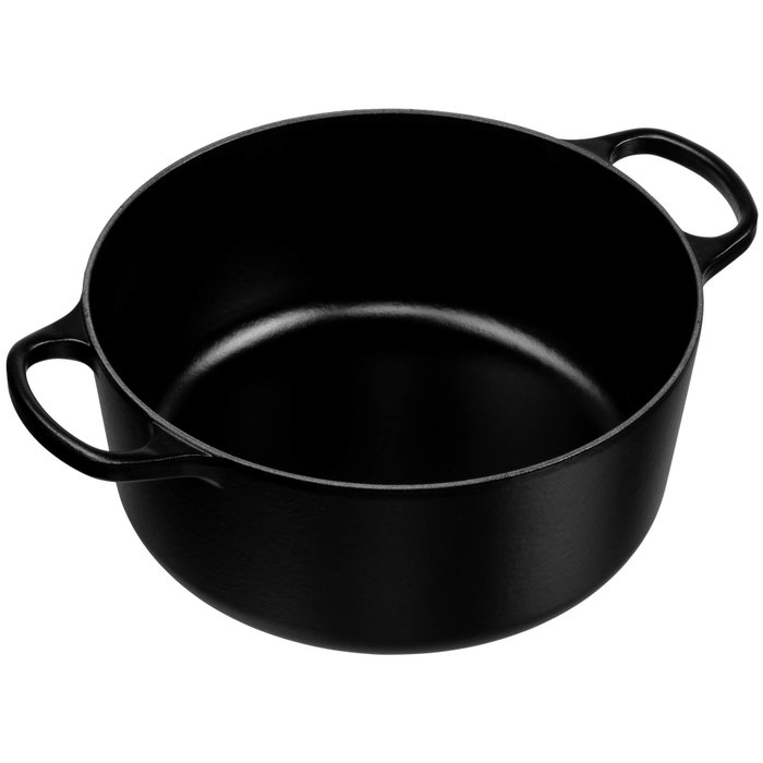 Le Creuset Signature Plat à rôtir rond 28cm noir mat