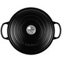 Le Creuset Signature Plat à rôtir rond 28cm noir mat
