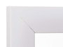 Giftdecor Miroir Blanc 55.5 x 75.5 cm avec Cadre en Cristal et Plastique (Set de 8)