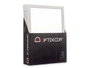 Giftdecor Miroir Blanc 55.5 x 75.5 cm avec Cadre en Cristal et Plastique (Set de 8)