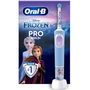 Brosse à dents électrique Oral-B Frozen Noir Multicouleur (2 Pièces) (2 Unités)