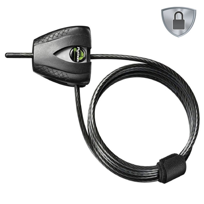 Master Lock 8417EURDPRO Câble antivol Python ajustable (30 cm à 1,8 m) Master Lock 8417EURDPRO Câble antivol Python ajustable (30 cm à 1,8 m)