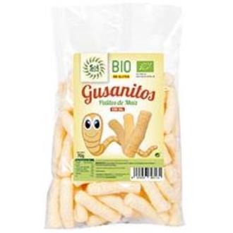 SOLNATURAL Gusanitos de Maíz Gigantes BIO 70g SOLNATURAL Gusanitos de Maíz Gigantes BIO 70g