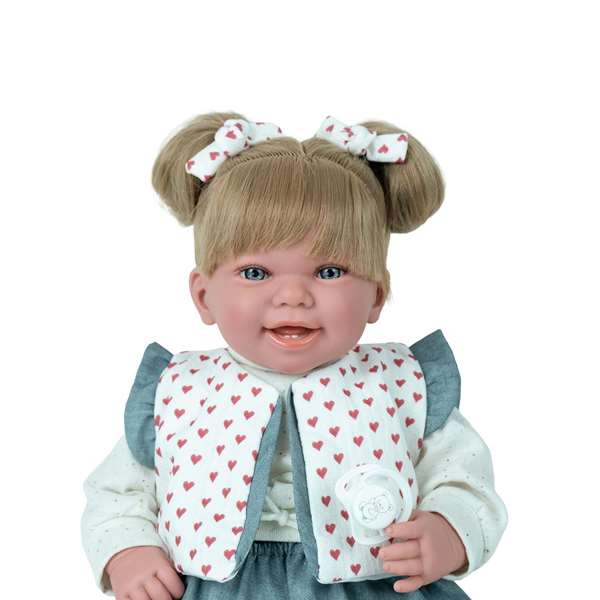 Arias Poupée Elegance 45 cm Zoe avec Mécanisme de Rire Try Me Cheveux Arias Poupée Elegance 45 cm Zoe avec Mécanisme de Rire Try Me Cheveux