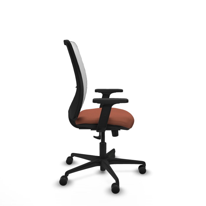 PIQUERAS Y CRESPO Chaise Zulema Synchro Marron et Blanc