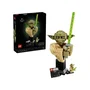 Lego Star Wars 75438 Le Buste de Yoda Set de Construction pour Adulte Décoration DIY avec Sabre Laser