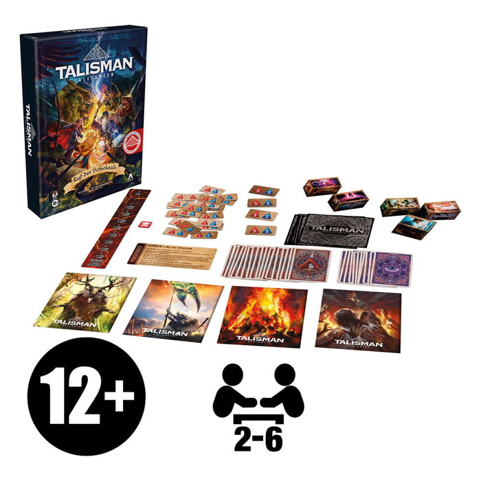 Hasbro Talisman Alliances : L'appel du destin Extension Jeu de Plateau (Allemand) Hasbro Talisman Alliances : L'appel du destin Extension Jeu de Plateau (Allemand)