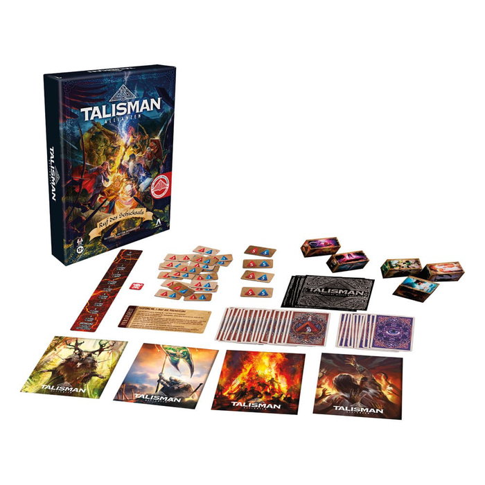 Hasbro Talisman Alliances : L'appel du destin Extension Jeu de Plateau (Allemand) Hasbro Talisman Alliances : L'appel du destin Extension Jeu de Plateau (Allemand)