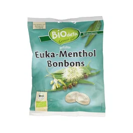 BIO ORGANICA ITALIA Caramelos de eucalipto y mentol 75g Bio