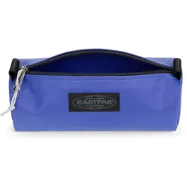Eastpak Trousse Benchmark Single - Trousse scolaire et de bureau en nylon - Compartiment principal - Fermeture zip - Bleu Afternoon