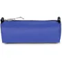 Eastpak Trousse Benchmark Single - Trousse scolaire et de bureau en nylon - Compartiment principal - Fermeture zip - Bleu Afternoon