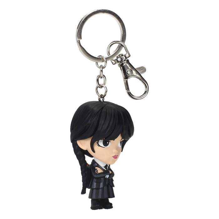 SD Toys Porte-clés Wednesday Addams et Thing