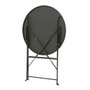 Outdoor Living By Decoris Helsingborg Ensemble table et 2 chaises pliables en acier gris anthracite