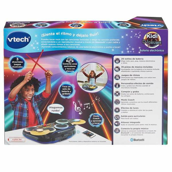Batterie musicale Vtech Plastique 12,7 x 46,9 x 28,1 cm Batterie musicale Vtech Plastique 12,7 x 46,9 x 28,1 cm