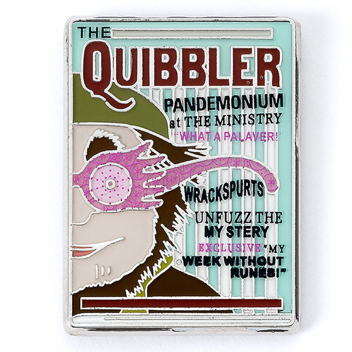 THE CARAT SHOP Broche Quibbler Harry Potter en alliage de zinc