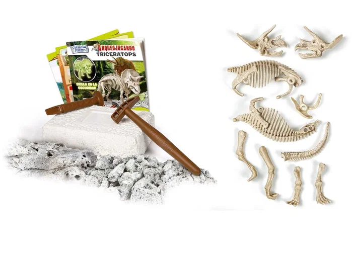 Clementoni Archeofun Tricératops Brille dans le Noir Puzzle