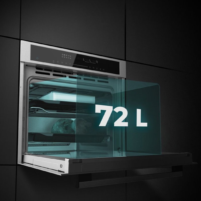 Cecotec Hexa SM406000 Edge+ Four intégrable 72 L Gris