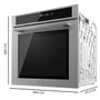 Cecotec Hexa SM406000 Edge+ Four intégrable 72 L Gris