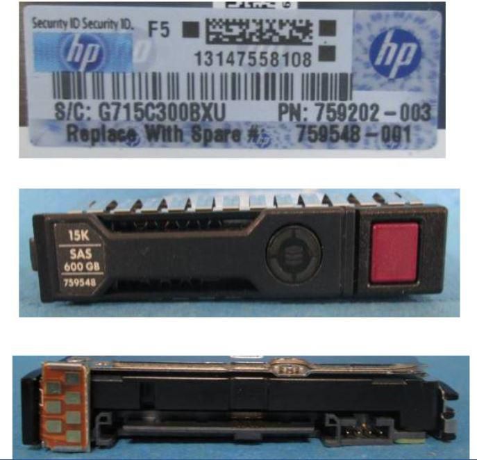 Hewlett Packard Enterprise Disque dur SAS 600 GB, 2.5 pouces, 15 000 tr/min, 12 Gb/s, montage à chaud, pour Gen8/Gen9 et plus récent, avec porteur SmartDrive (SC)