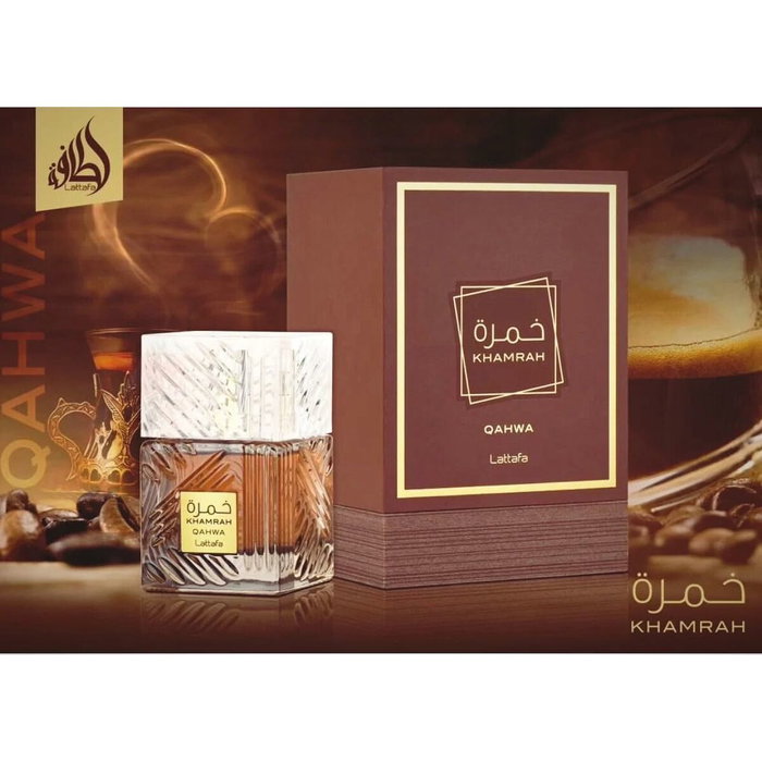 Lattafa Khamrah Qahwa Eau de Parfum Vaporisateur 100 ml Parfum Unisexe Lattafa Khamrah Qahwa Eau de Parfum Vaporisateur 100 ml Parfum Unisexe