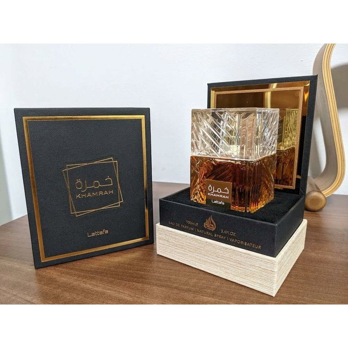 Lattafa Khamrah Qahwa Eau de Parfum Vaporisateur 100 ml Parfum Unisexe Lattafa Khamrah Qahwa Eau de Parfum Vaporisateur 100 ml Parfum Unisexe