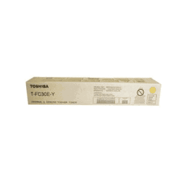 Toshiba 6AJ00000284 Cartouche de toner T-FC30EY Jaune pour imprimante (6AJ00000095)