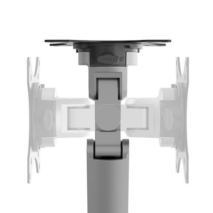 Neomounts DS70-250SL1 Support de bureau à mouvement complet pour écrans 17" à 35" (9 kg, VESA 100x100, réglage gaz, argent) Neomounts DS70-250SL1 Support de bureau à mouvement complet pour écrans 17" à 35" (9 kg, VESA 100x100, réglage gaz, argent)