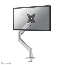 Neomounts DS70-250SL1 Support de bureau à mouvement complet pour écrans 17" à 35" (9 kg, VESA 100x100, réglage gaz, argent)