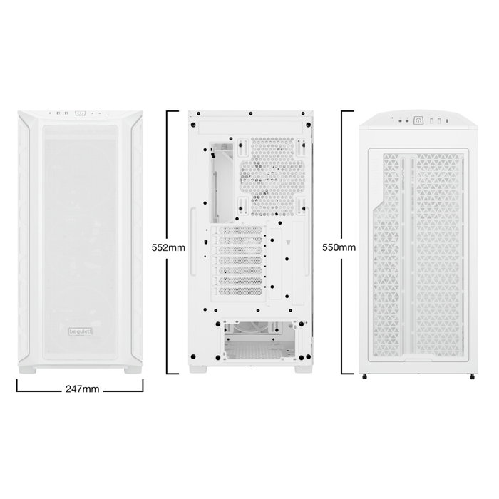 be quiet! SHADOW BASE 800 FX White