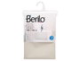 BERILO Rideau de douche transparent Beige 180x180cm