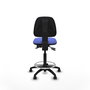 PIQUERAS Y CRESPO Tabouret Isso Asynchrone Tissu Bleu clair
