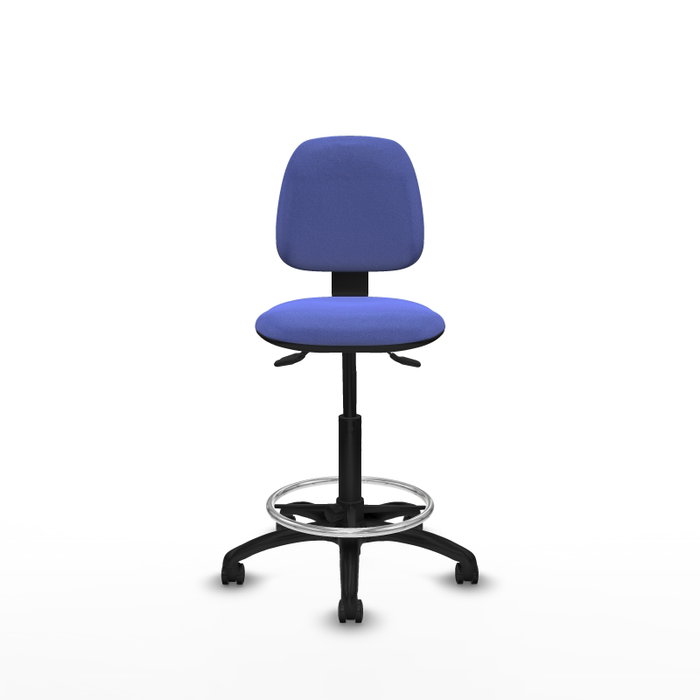 PIQUERAS Y CRESPO Tabouret Isso Asynchrone Tissu Bleu clair PIQUERAS Y CRESPO Tabouret Isso Asynchrone Tissu Bleu clair