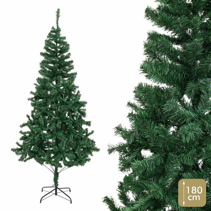 BigBuy Home Sapin de Noël Vert PVC 70 x 70 x 180 cm BigBuy Home Sapin de Noël Vert PVC 70 x 70 x 180 cm
