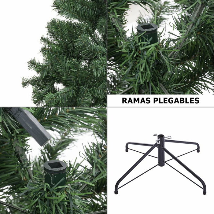 BigBuy Home Sapin de Noël Vert PVC 70 x 70 x 180 cm BigBuy Home Sapin de Noël Vert PVC 70 x 70 x 180 cm