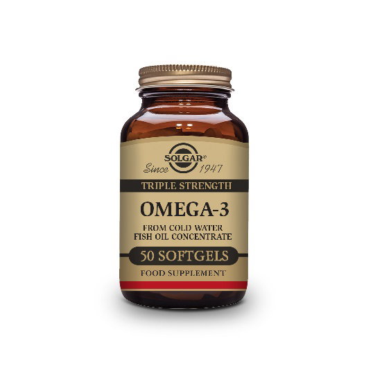 Solgar Omega 3 Triple Concentration 100 Capsules Molles