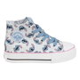 Cerdá T035 - Chaussures en toile à semelle TPR, montante avec coutures - Taille 35 - Bleu Clair - Dès 3 ans