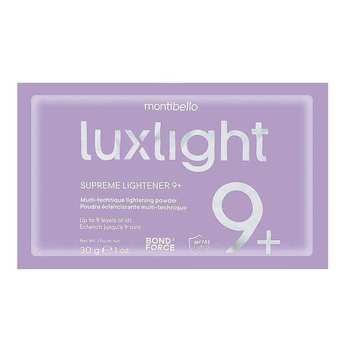 Montibel·Lo Luxlight Supreme Lightener 9+ Polvo Deco 30g Montibel·Lo Luxlight Supreme Lightener 9+ Polvo Deco 30g
