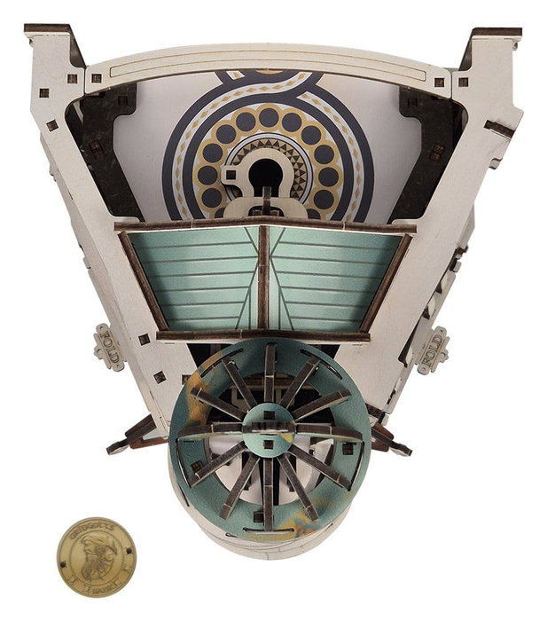 Ugears Harry Potter Maquette en bois Piste à billes Banque Gringotts