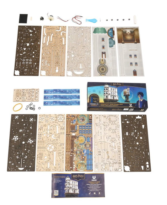 Ugears Harry Potter Maquette en bois Piste à billes Banque Gringotts