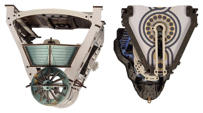 Ugears Harry Potter Maquette en bois Piste à billes Banque Gringotts
